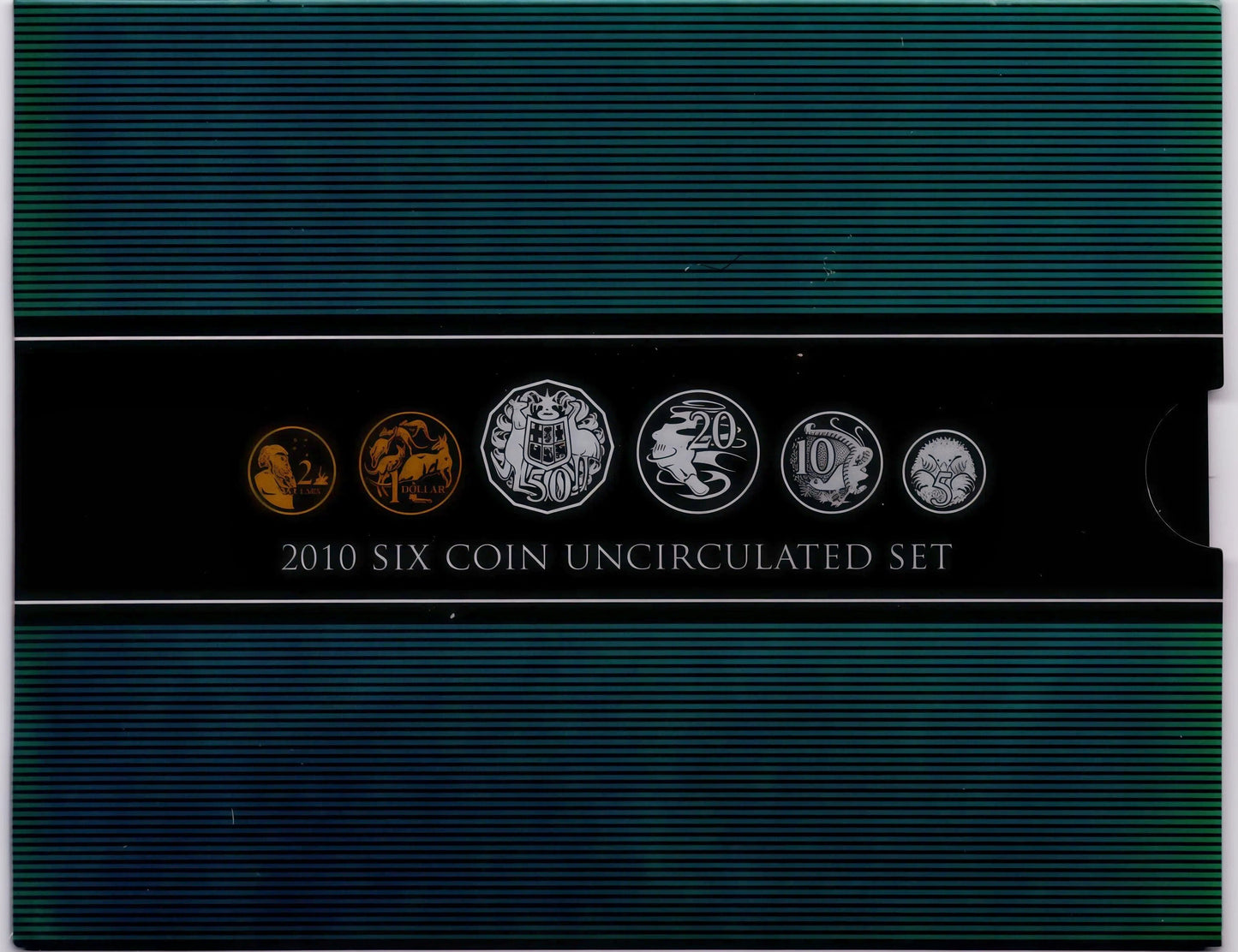2010 Six Coin Uncirculated Set — Royal Australian Mint front