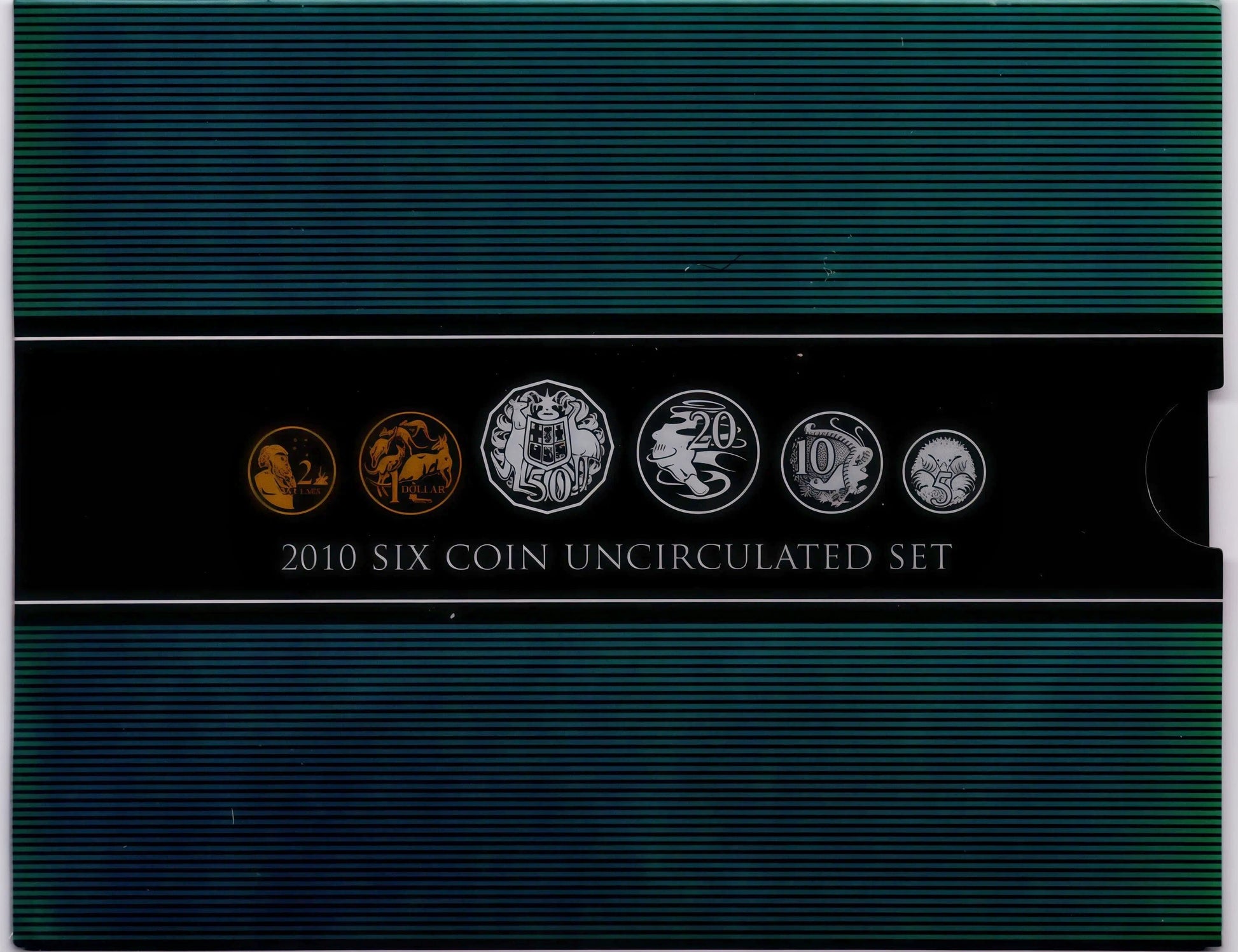 2010 Six Coin Uncirculated Set — Royal Australian Mint front