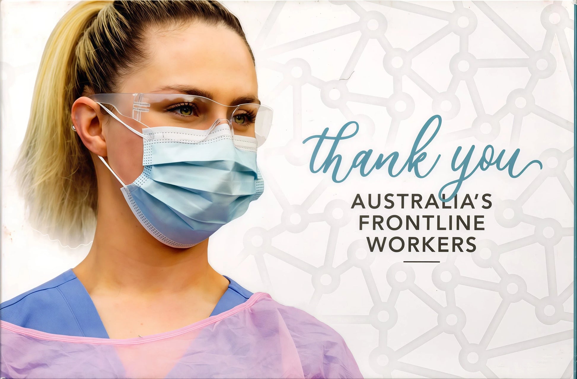 Royal Australian Mint Australia's Frontline Workers Proof Set front