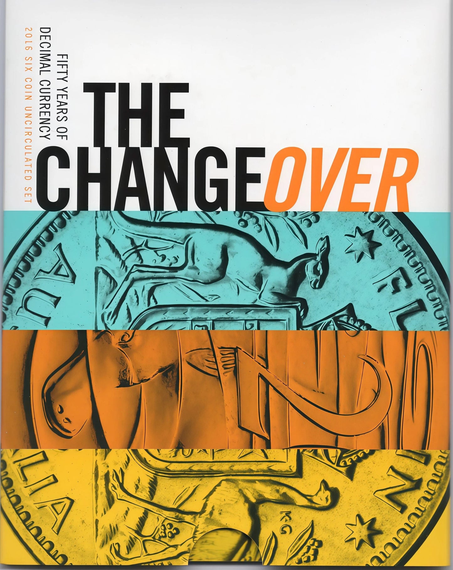 Royal Australian Mint the Changeover — Fifty Years of Decimal Currency 2016 Six Coin Uncirculated Set front