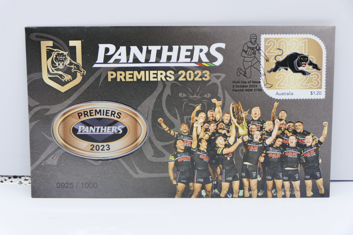 Australia Post Penrith Panthers NRL Premiers 2023 PNC front