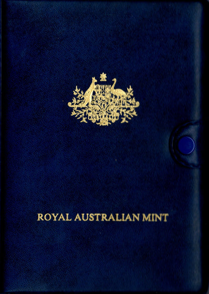 1985 Royal Australian Mint Proof Set Wallet front
