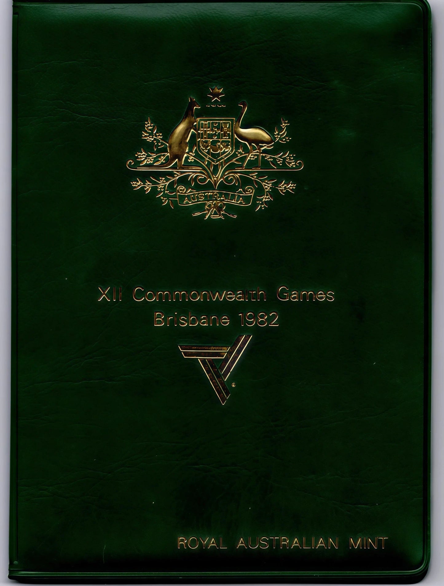 1982 Xii Commonwealth Games Brisbane Uncirculated Coin Set front