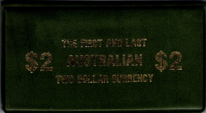 the First and Last Australian Two Dollar Currency reverse