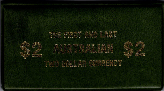the First and Last Australian Two Dollar Currency reverse