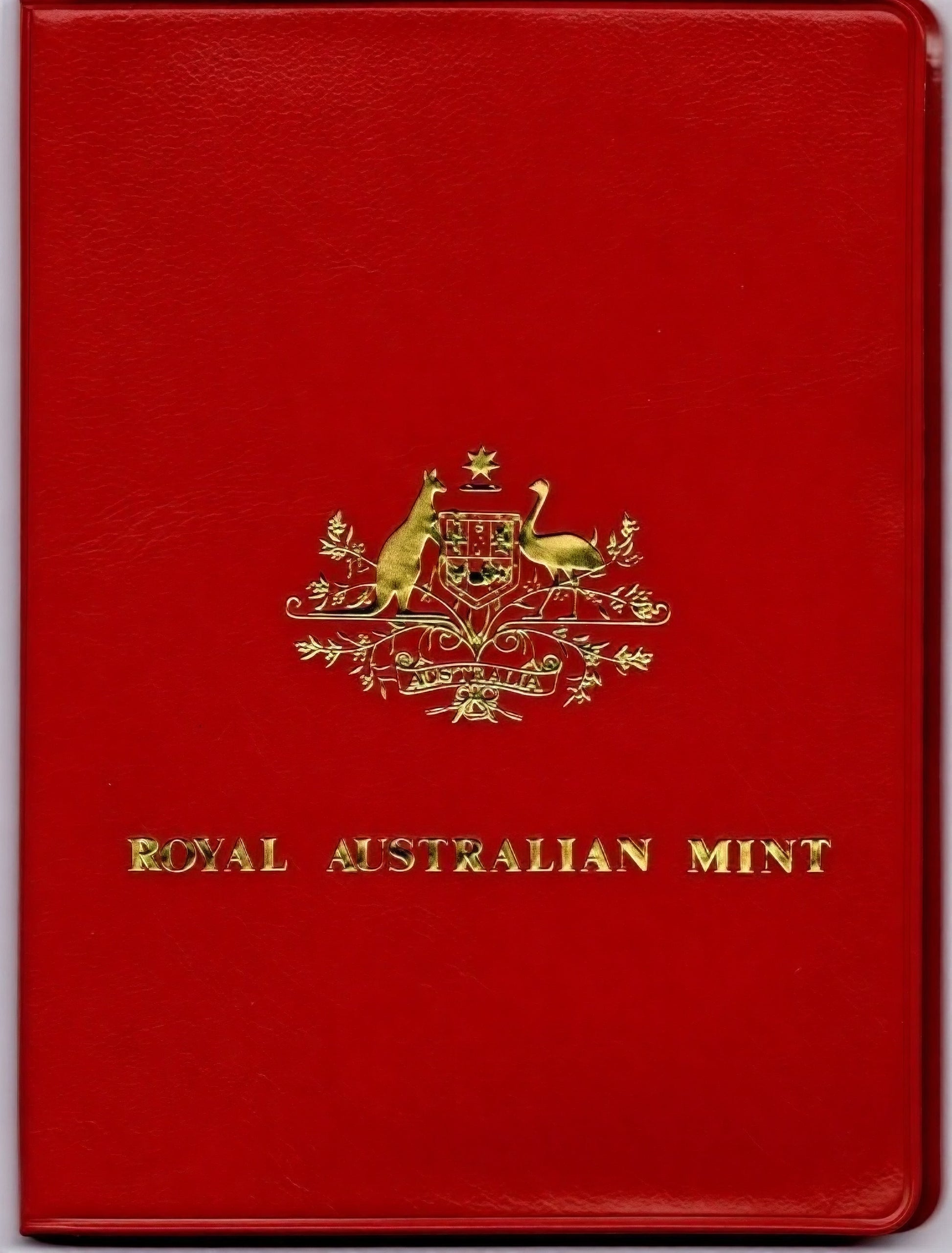 1981 Royal Australian Mint Uncirculated Coin Set front