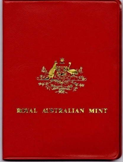 1981 Royal Australian Mint Uncirculated Coin Set front