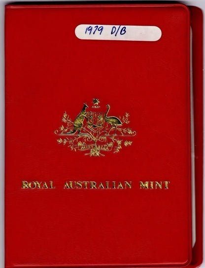 1979 Royal Australian Mint Uncirculated Coin Set front