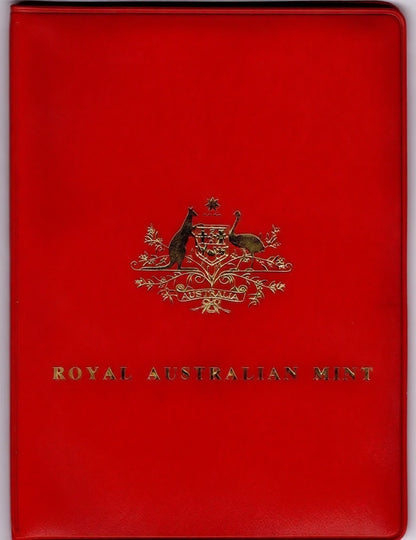 Australia 1971 Uncirculated Mint Coin Set in original Royal Australian Mint folder