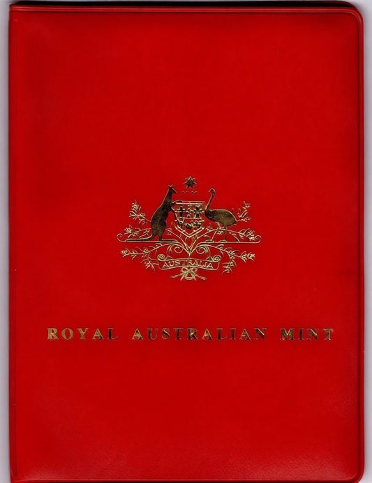 Australia 1971 Uncirculated Mint Coin Set in original Royal Australian Mint folder