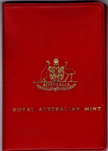 1975 Royal Australian Mint Uncirculated Coin Set front