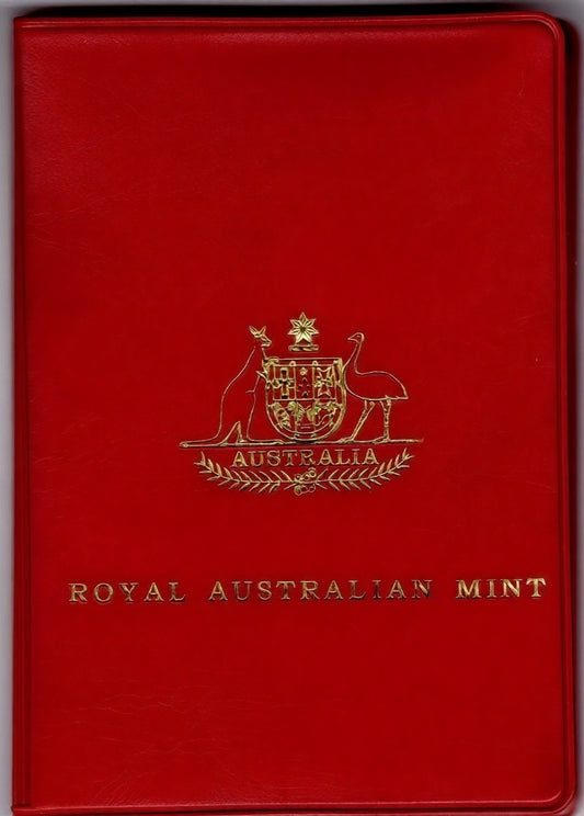 1975 Royal Australian Mint Uncirculated Coin Set front