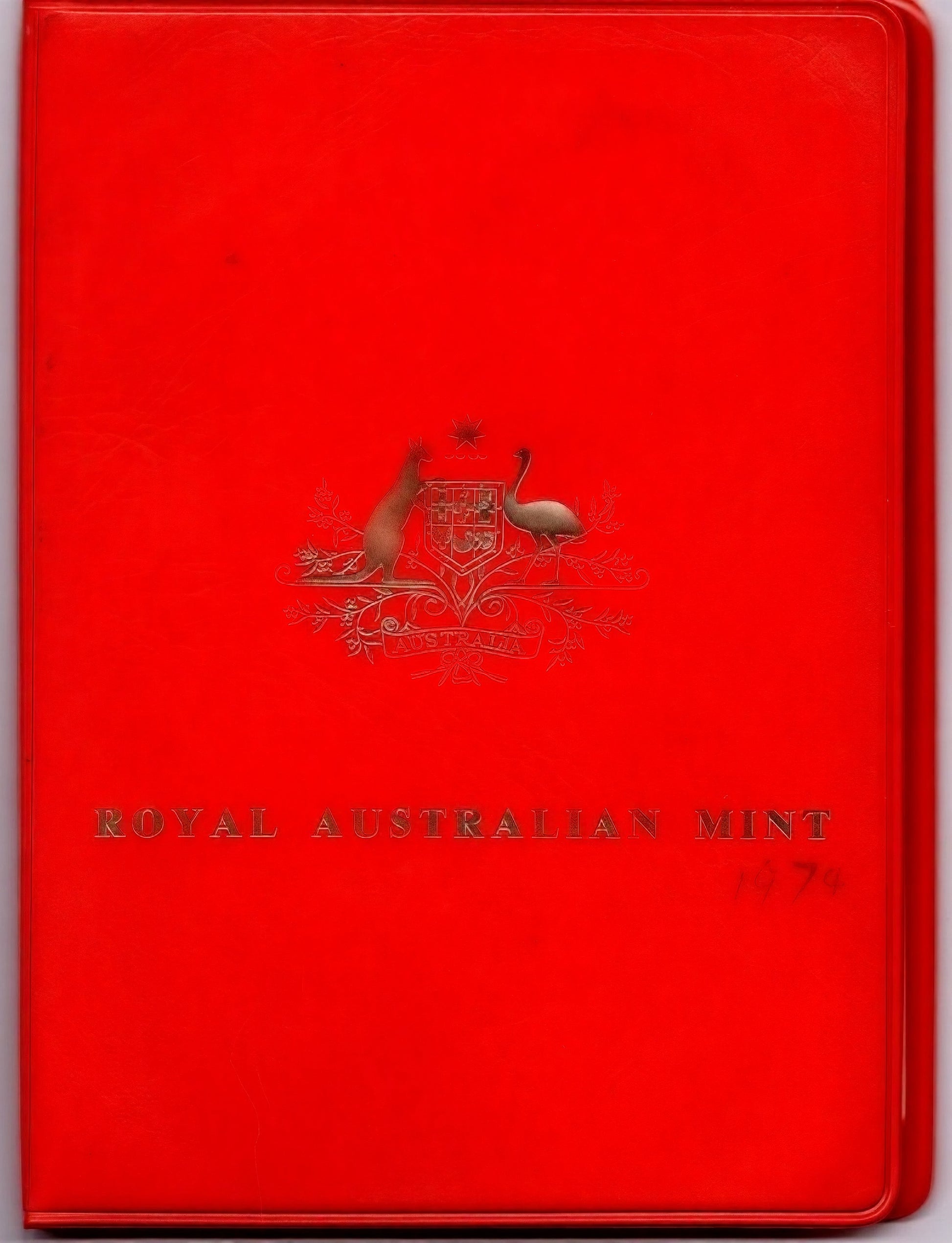 1974 Royal Australian Mint Uncirculated Coin Set front