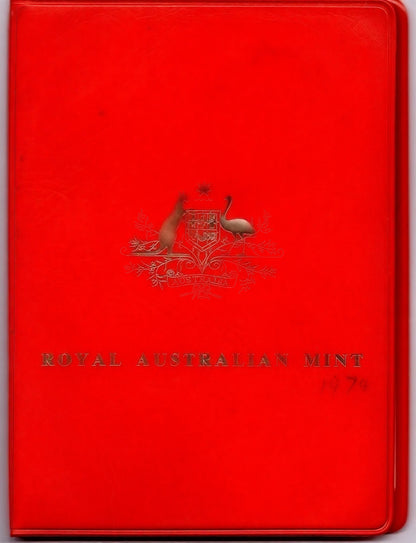 1974 Royal Australian Mint Uncirculated Coin Set front