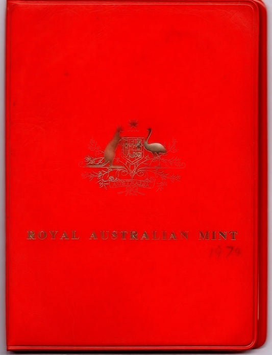 1974 Royal Australian Mint Uncirculated Coin Set front