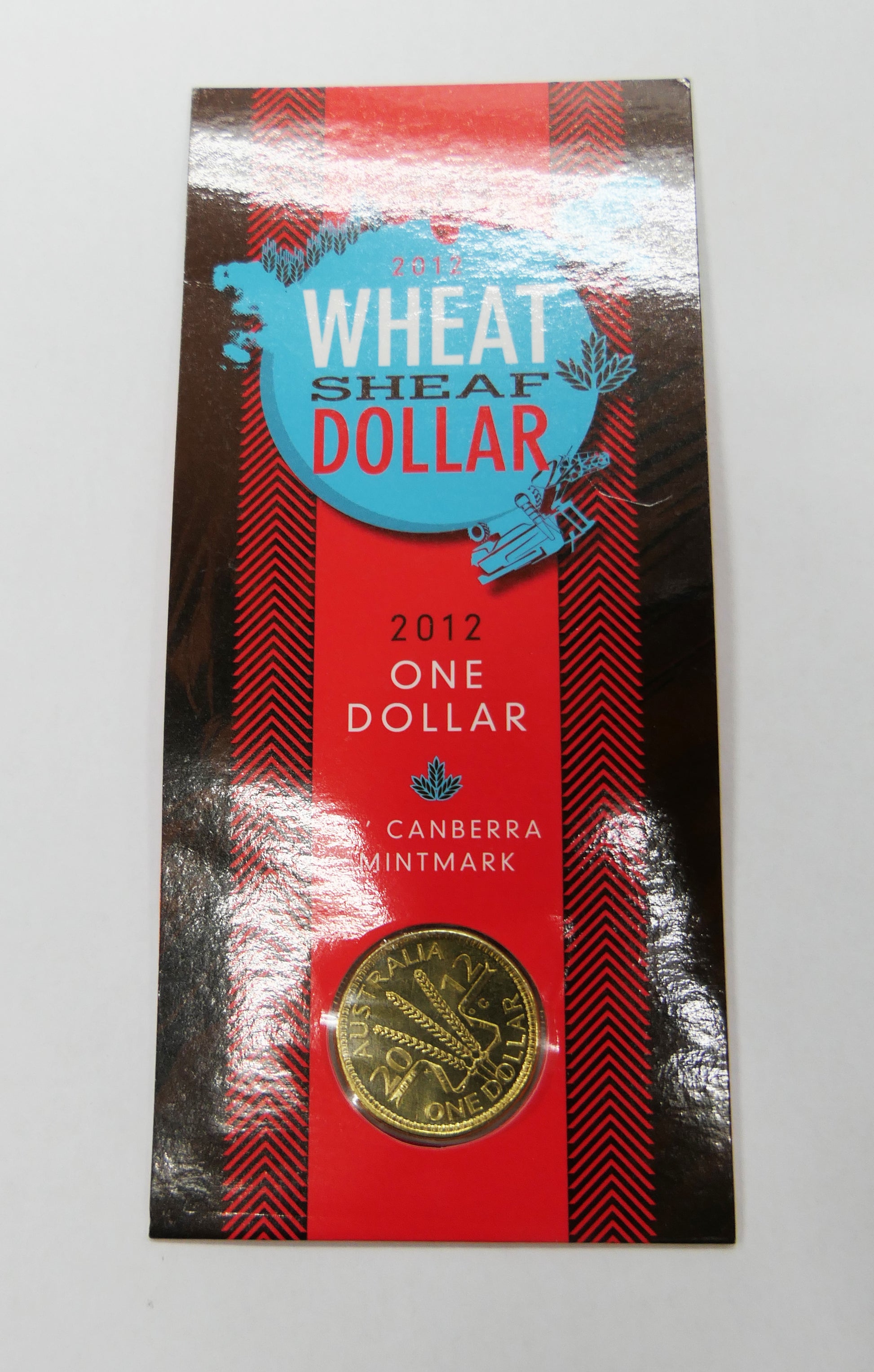 2012 Wheat Sheaf Dollar 'c' Mint Mark front
