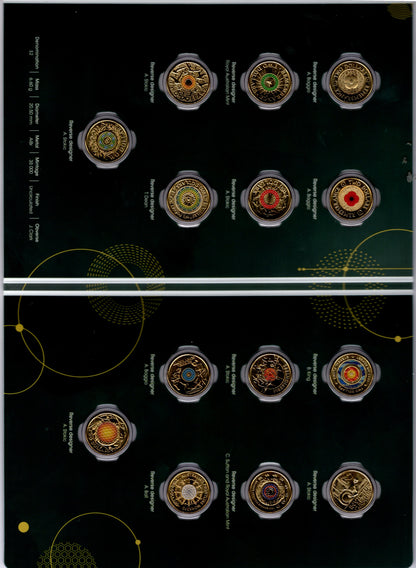 2023 Royal Australian Mint Fourteen-Coin Collection — 35th Anniversary of the Two Dollar Coin image 3