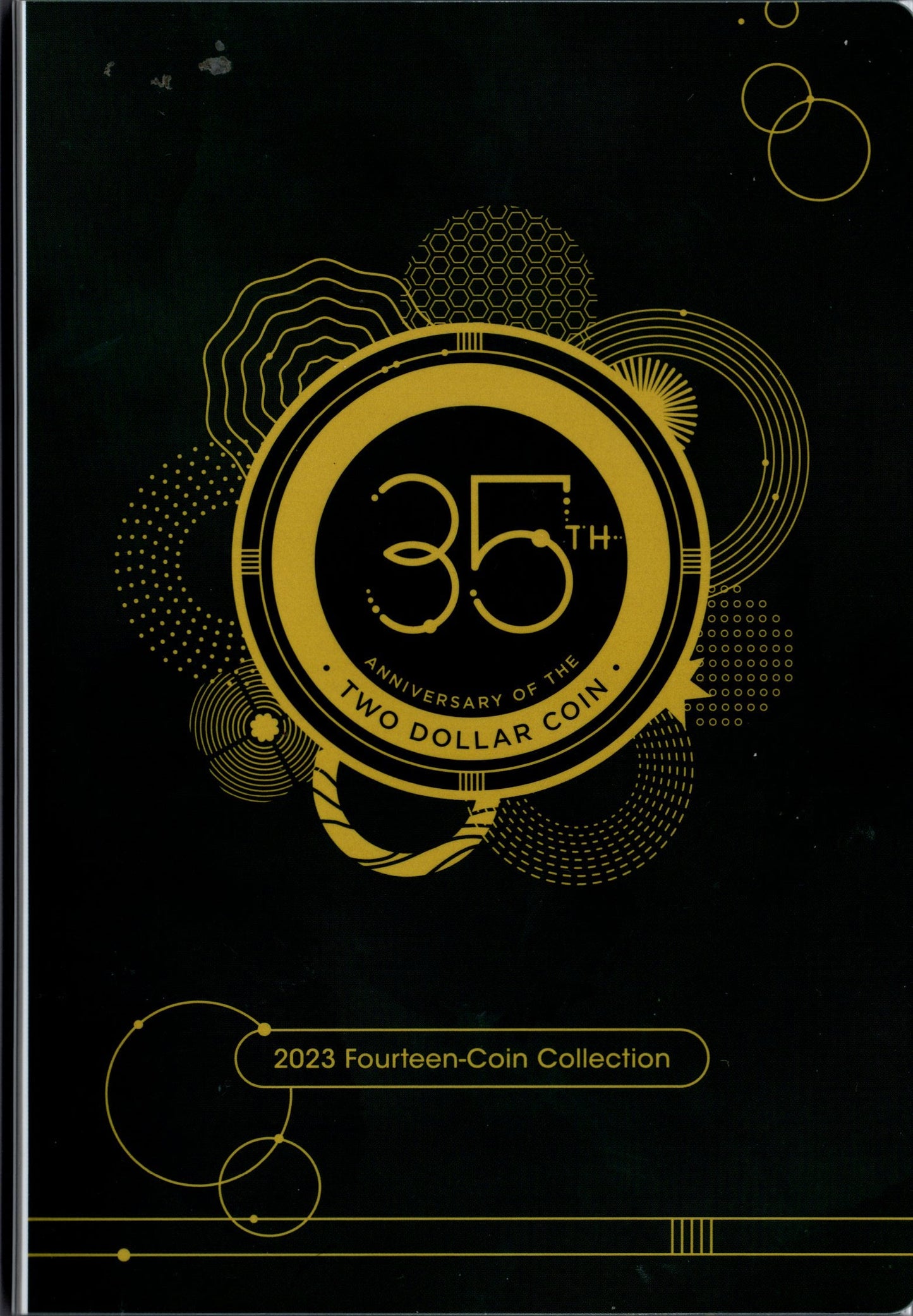2023 Royal Australian Mint Fourteen-Coin Collection — 35th Anniversary of the Two Dollar Coin front