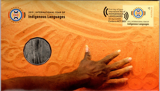 Australia Post International Year of Indigenous Languages 2019 PNC front