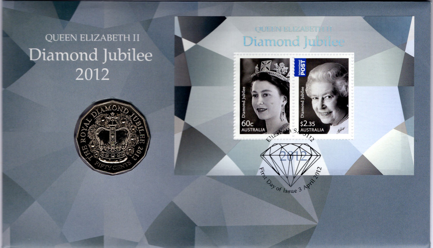 Australia Post Queen Elizabeth II — Platinum Jubilee 2022 PNC front