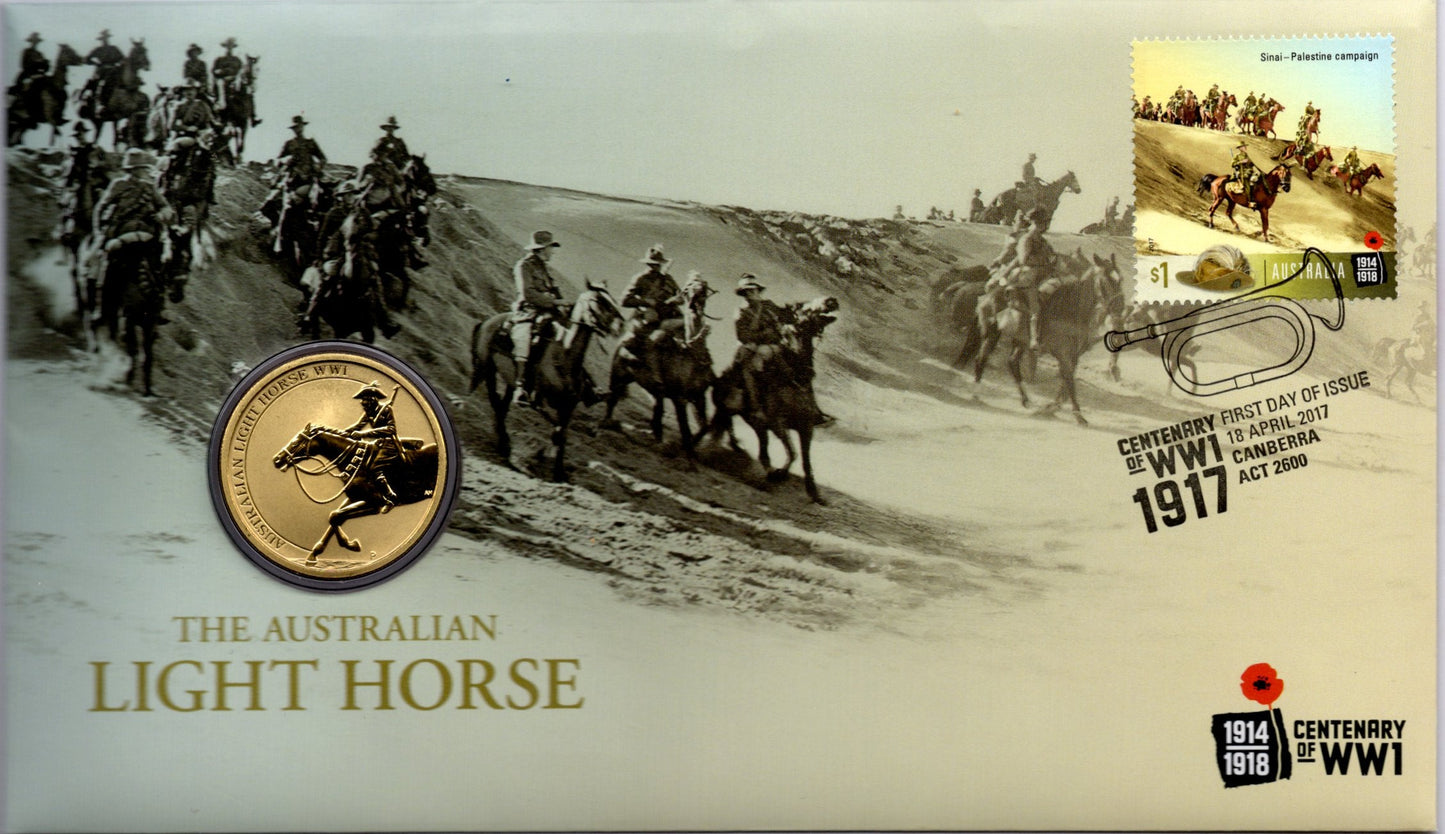 2017 Australia Post Australian Light Horse PNC front