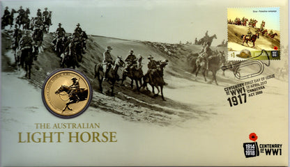 2017 Australia Post Australian Light Horse PNC front