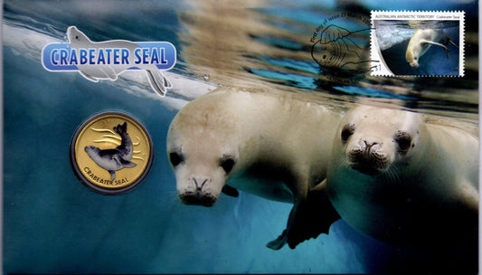 2018 Australia Post Crabeater Seal PNC front