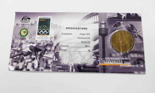 2000 $1 Olymphilex Counterpoint front