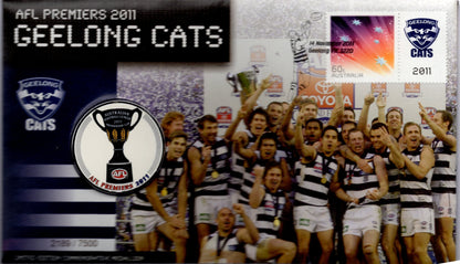 2011 Australia Post AFL Geelong Cats Premiers PNC front