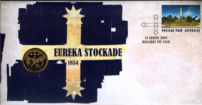 2019 Australia Post Eureka Stockade PNC front
