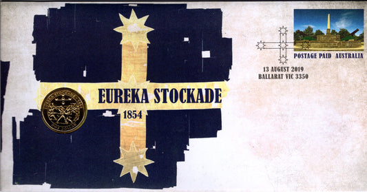 2019 Australia Post Eureka Stockade PNC front