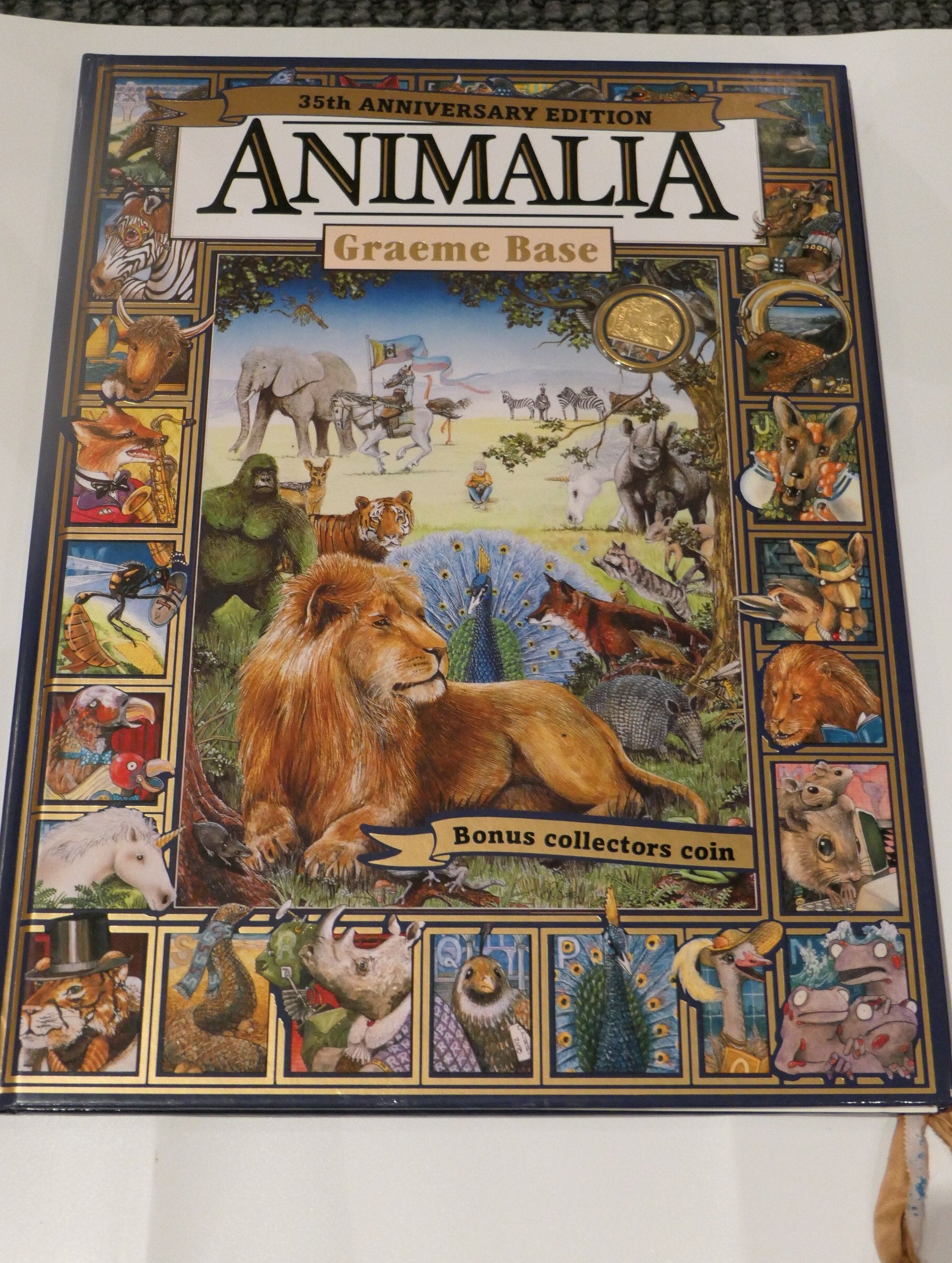 Animals of Australia Game 35th Anniversary Edition with Coin front
