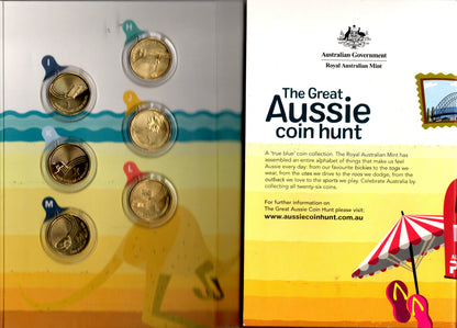 Royal Australian Mint the Great Aussie Coin Hunt Complete Collection Book image 3