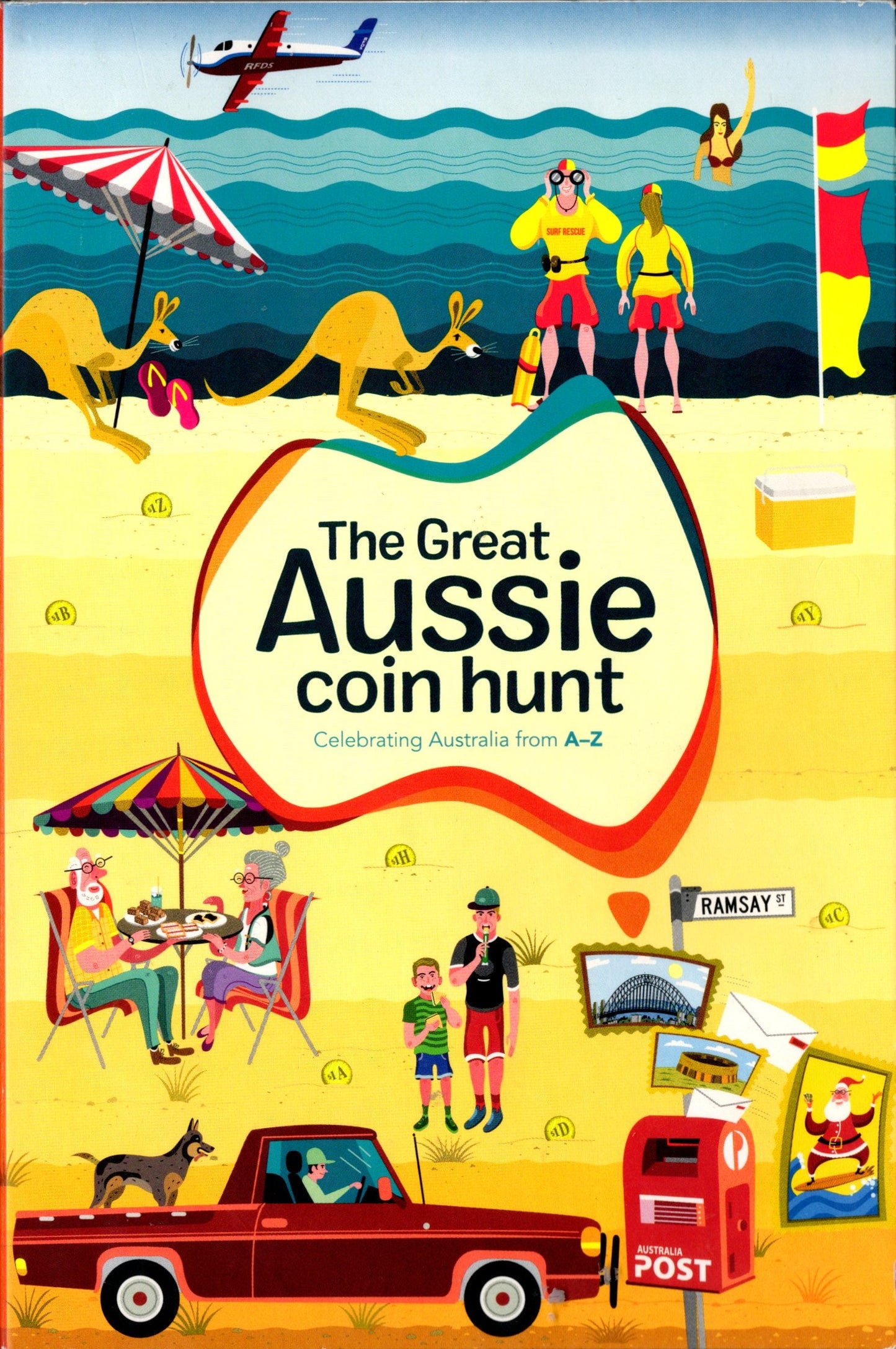 Royal Australian Mint the Great Aussie Coin Hunt Complete Collection Book front