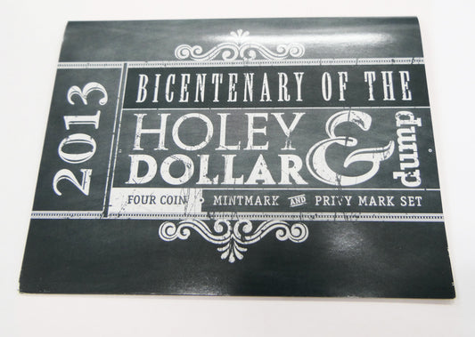 2013 Bicentenary Holey Dollar & Dump Four Coin Set front