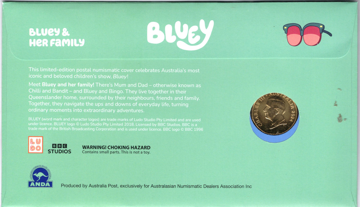 2026 Australia Post Bluey ANDA Hobart Money Expo 265/700 PNC image 6