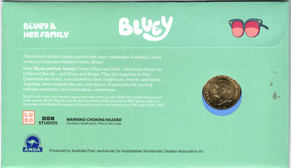 2026 Australia Post Bluey ANDA Hobart Money Expo 265/700 PNC image 6