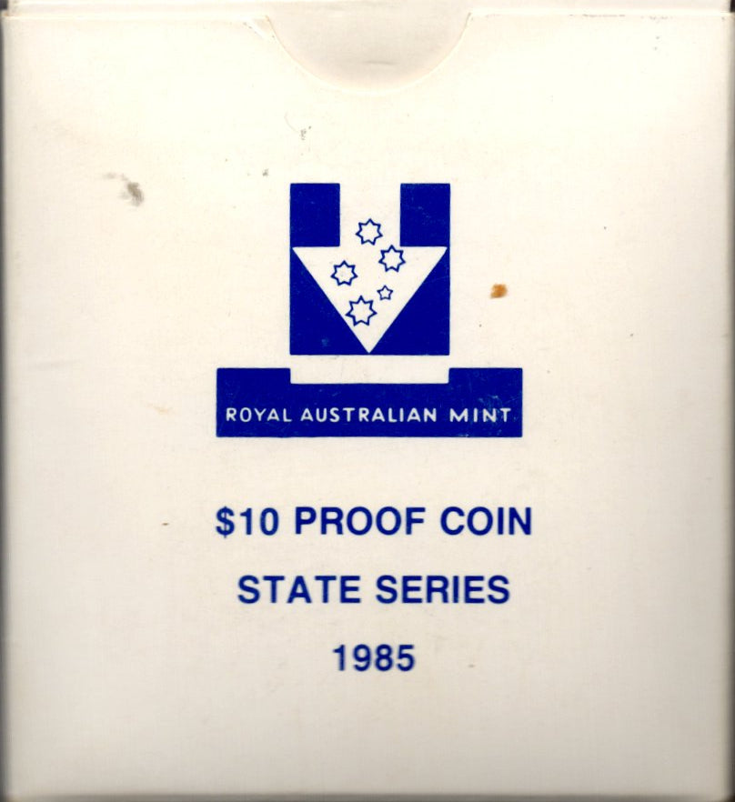 1982 Silver 10 Dollar Proof Coin Brisbane Commonwealth Games