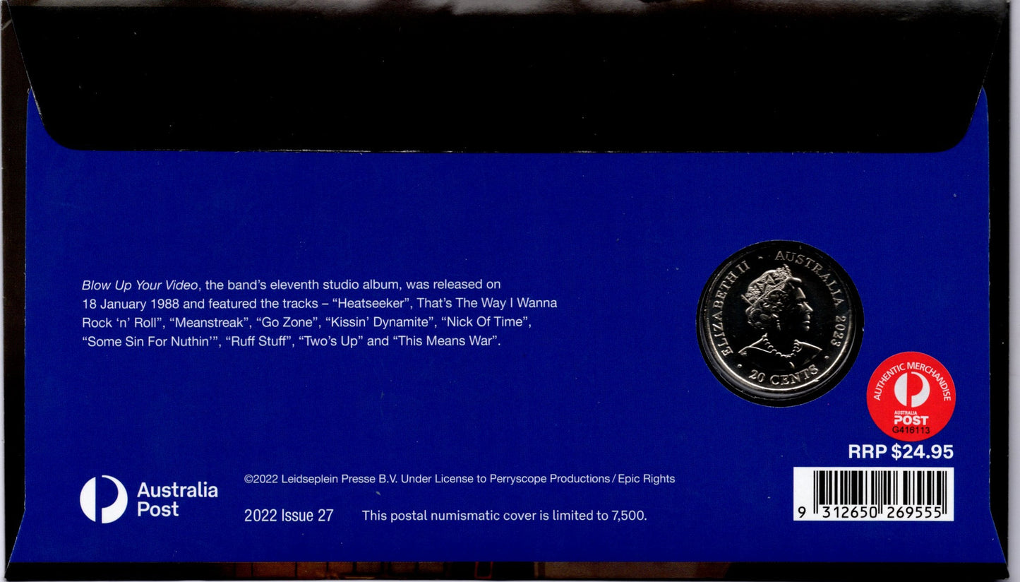 2025 Australia Post Ford Fg-X Xr8 Falcon PNC — 100 Years of Ford in Australia — $1 Coloured Coin — Melbourne Money Expo —...