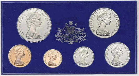 1979 Royal Australian Mint Six Coin front
