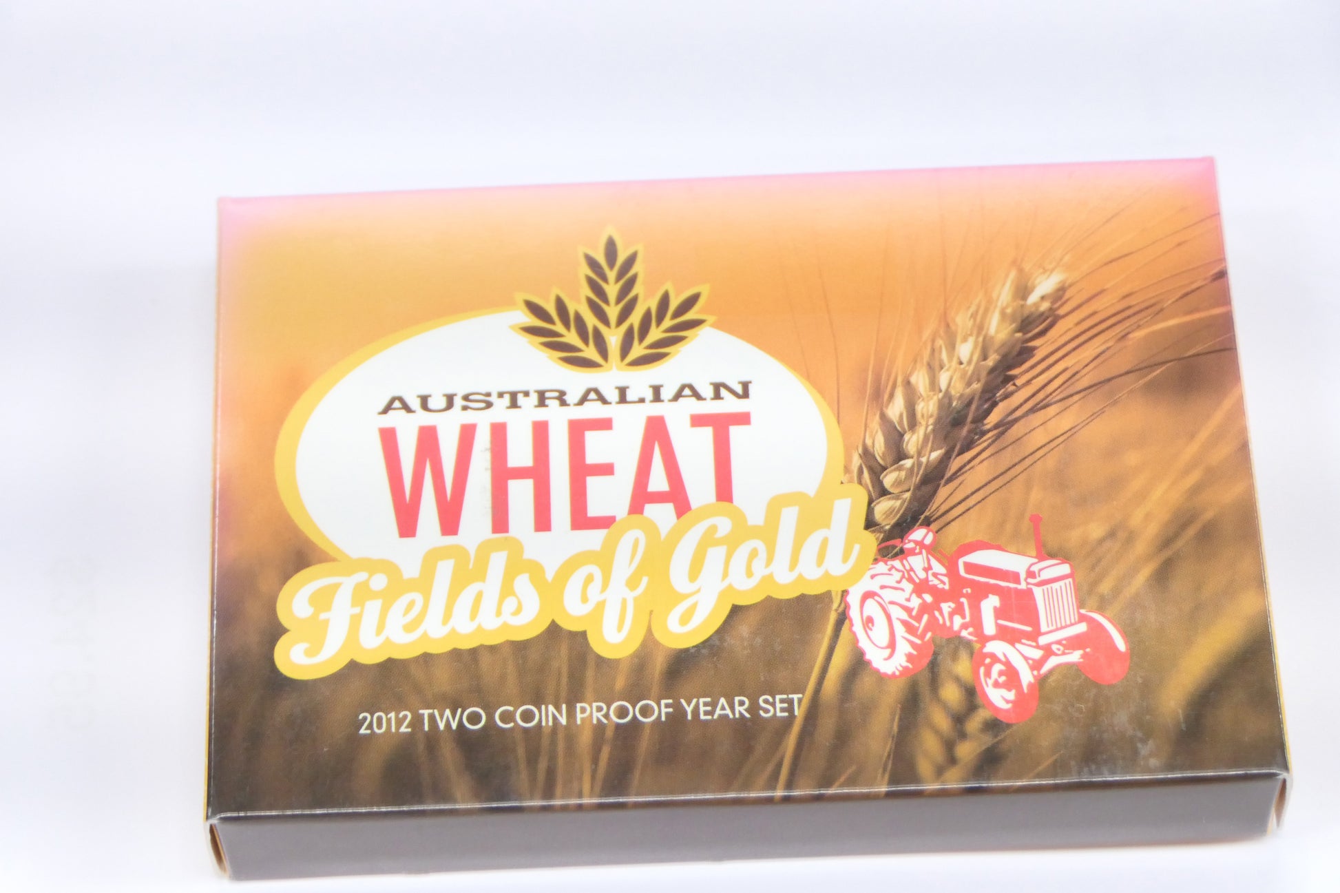 2012 Royal Australian Mint Australian Wheat Fields of Gold Two Coin Proof Set front