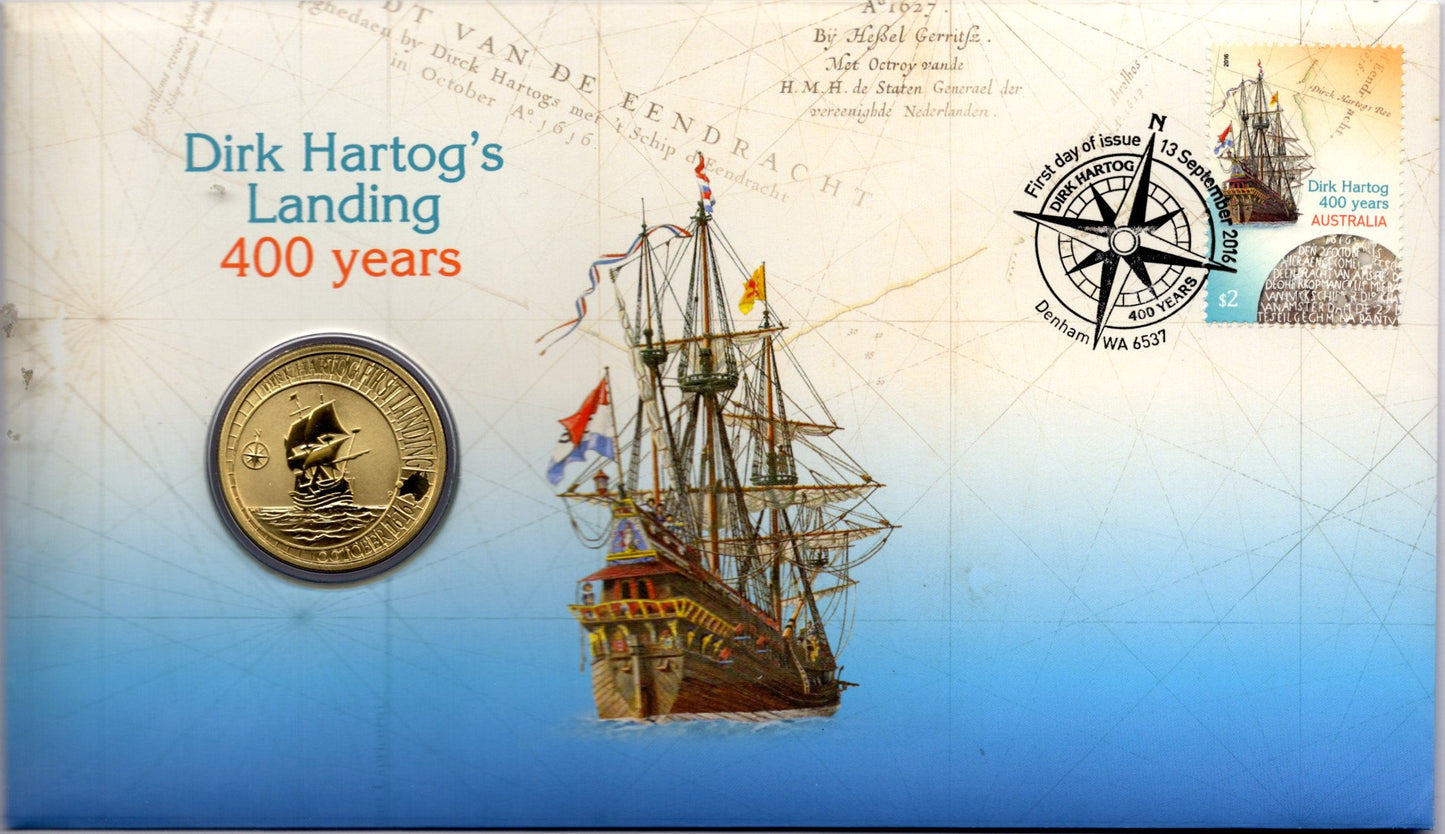 2016 $1 Dirk Hartog's Landing 400 Years PNC