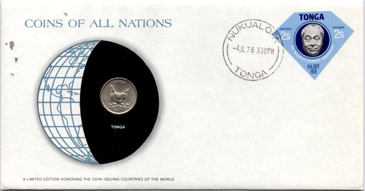 Coins of All Nations Collection Tonga front