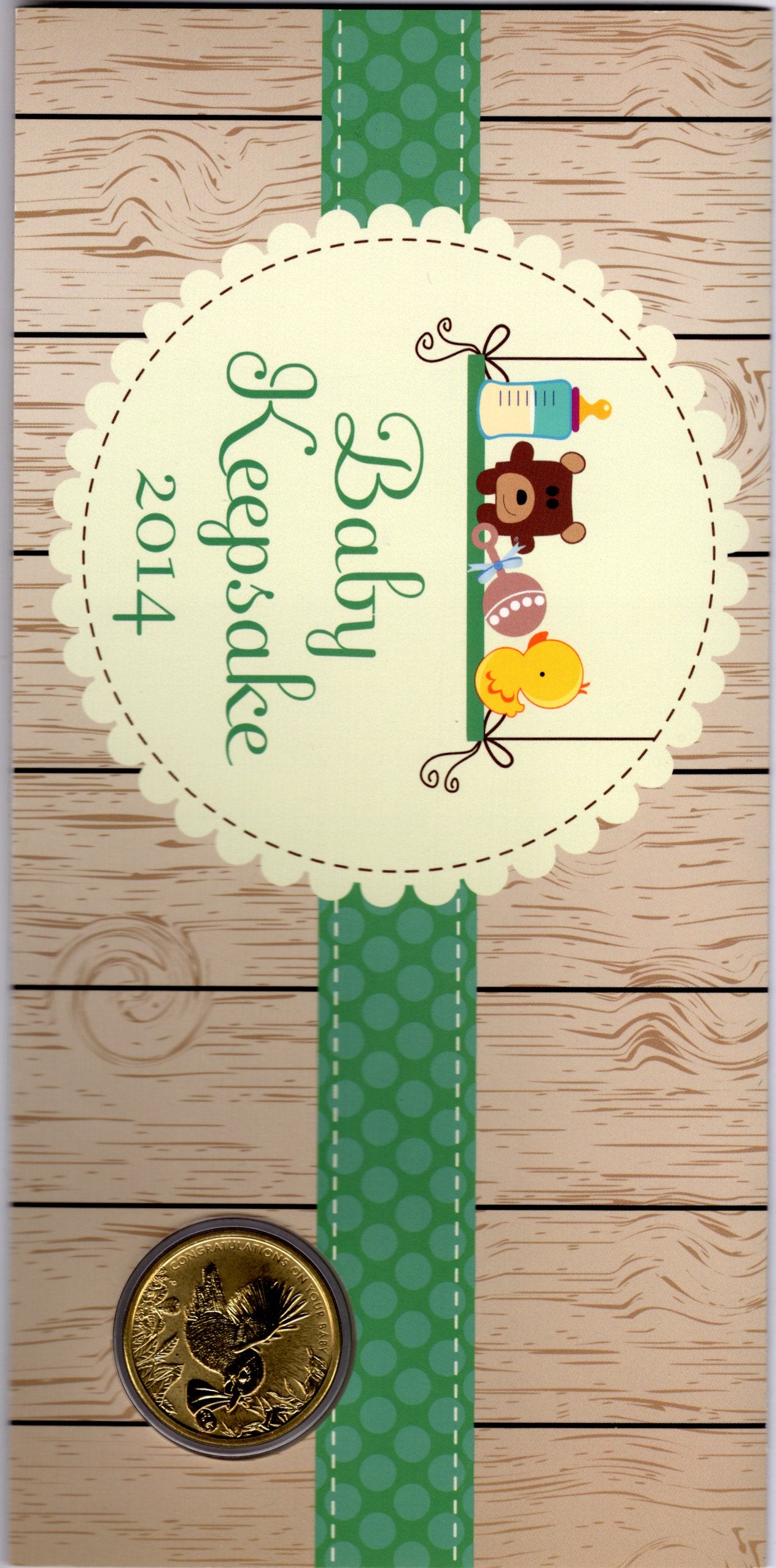 2014 Baby Keepsake Book front