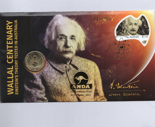 Wallal Centenary ANDA Show— Einstein's Theory Tested in Australia PNC 2022 front