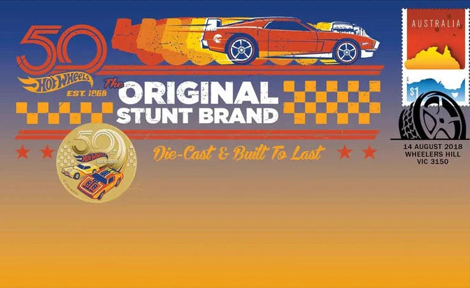 2018 $1 50th Anniversary of Hot Wheels PNC