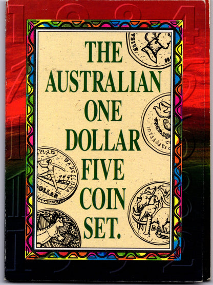 RAM $1 Five-Coin Set 1984—1992 front