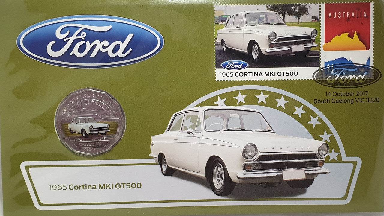1965 Ford Cortina Mki Gt500 Coin Cover — Classic Car Collectible image 3