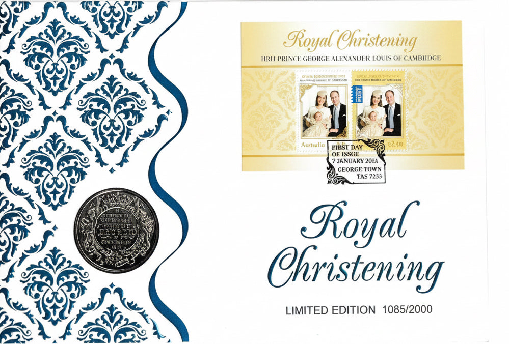 2014 Limited edition Royal Christening pnc 