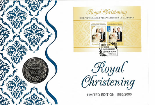 2014 Limited edition Royal Christening pnc 